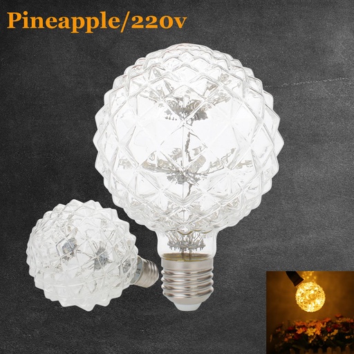 3W E27 LED Pineapple Edison Bulb AC220V Home Light LED Filament Light Bulb