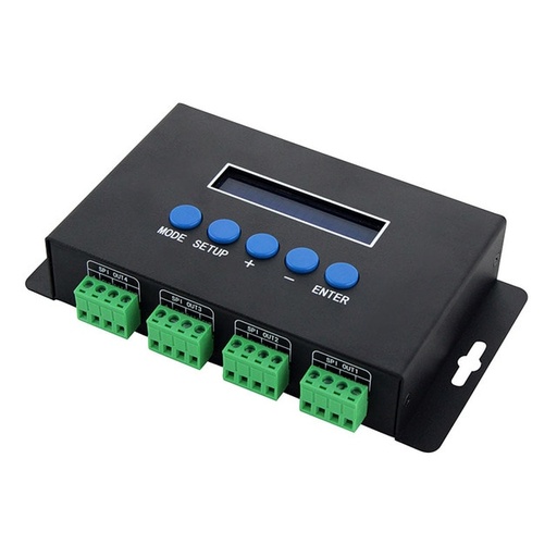 Constant voltage 4CH/16CH SPI/DMX512 Pixel LED Light Controller 6803/2811/2801 Series