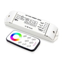 DC12-24V 4 Channels DIP Switch Wireless Constant Voltage RGBW LED Controller with RF Touch Remote