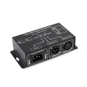 DMX121 AC100-240V DMX Signal Distributor Adapter 1 Channel LED DMX512 Controller