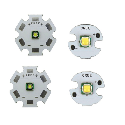 10W CREE XML T6 U2 High Power LED Emitter White 6500K With 12-32mm Aluminum/ Copper PCB