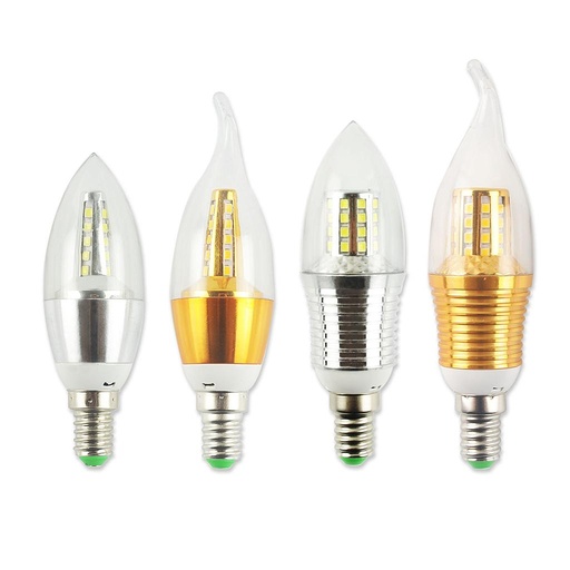 5W 7W 9W E14 2835 SMD LED Edison Bulb 220V Home Light LED Filament Candle Bulb