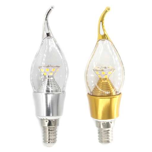 5W E14 2835 SMD Diamond LED Edison Bulb 220V Home Light LED Filament Candle Bulb