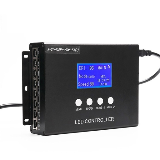 K-SY-408 Support LED Pixel Light Time Tunnel Controller with Voice and Music Control Function