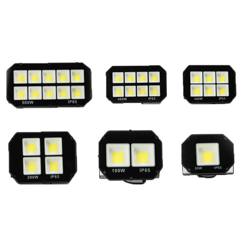 LED Floodlight 50W 100W 200W 300W 400W 500W Outdoor LED Flood Lights Emitting White/Warm White