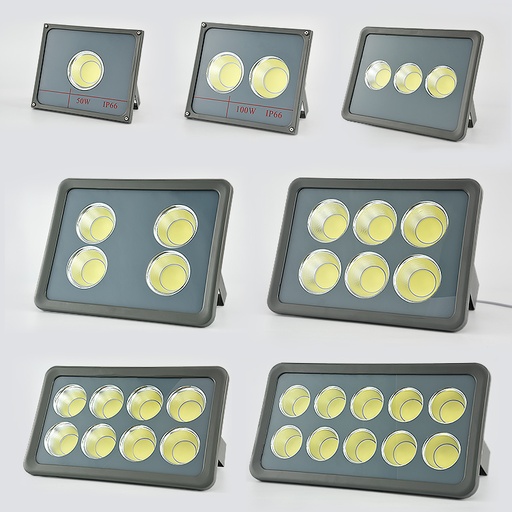 Ultra Bright LED Floodlight 50W 100W 150W 200W 300W 400W 500W 600W COB Outdoor LED Flood Lights