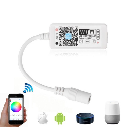 Mini WiFi Connection RGB Controller with Music Control and Voice Control 