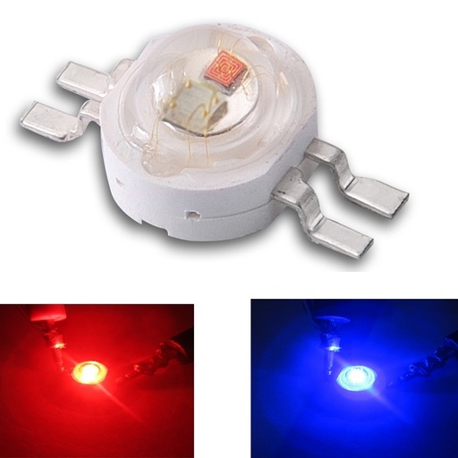High Power Imitation Lumen RGB Led Four Feet Double Color Red White Green Blue Yellow
