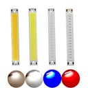 1W COB LED Light Source Module Warm Cold White Blue Red 3-3.7V 300mA 60*8mm