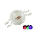 1W High Power LED Color RGB 4 Pin 6 Pin(300mA-350mA for Each Color 3 Watt) 
