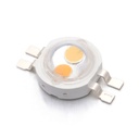 6W High Power Imitation Lumen RGB Double Color White Warm White