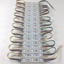 DC12V SMD 5050  LED Module 3LEDs Waterproof RGB Color changeable for Backlight Sign 20pcs/lot 