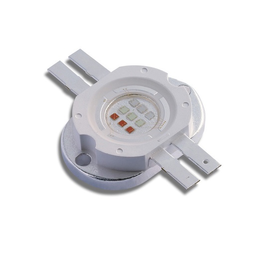 10W /9W RGB LED Emitter, 3W for Each Color Square