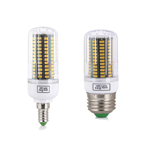 20W E14 E27 5736 SMD LED Corn Bulb Lamp AC220V Chandelier LEDs Candle Light