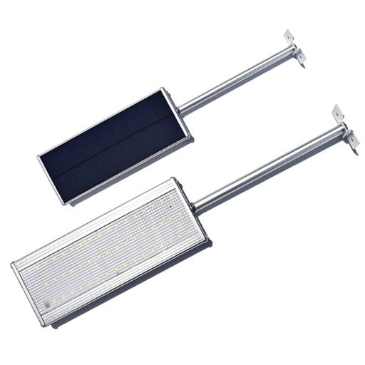 10W 2835 SMD White Aluminum Cuboid Solar LED Wall Light