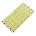 6W 6 Grids Flexible Led Cob Strip Bulb Light 129*17.5mm White 6500K