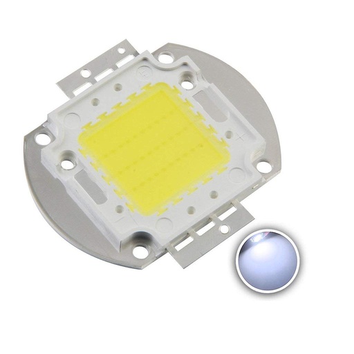 30W High Power LED Emitter White 2700-35000K Elliptical Holder