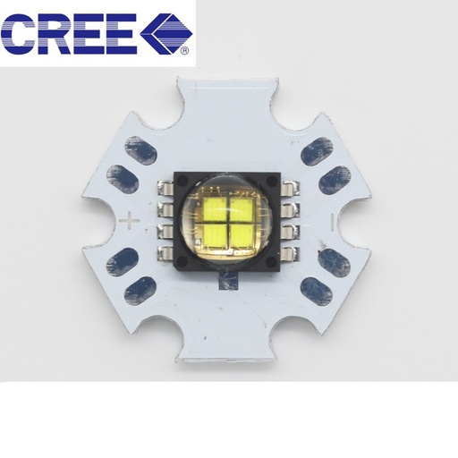 10W CREE MCE High Power LED Emitter Warm Neutral White/White With 20mm Aluminum PCB