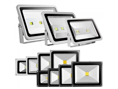 LED Floodlight 10W 20W 30W 50W 100W 150W 200W 300W 400W  Outdoor Lamp AC 85V-265V 