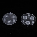 36mm Diameter LED Module Lens 3 LEDs 45° Flat Honeycomb Lens