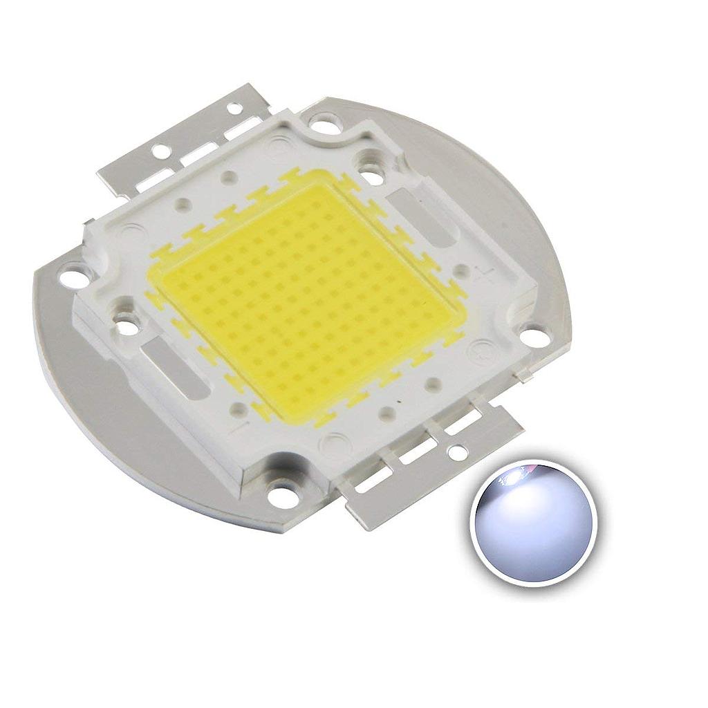 100W High Power LED Emitter White 2700-35000K | SatisLED