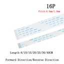 FPC/FFC Ribbon Flexible Flat Cable Pitch 0.5MM 16P Wire lot(10 pcs)