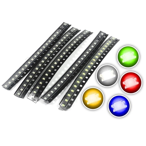 1206 SMD LED Diode Lights Chips Emitting White/Red/Green/Blue/Yellow/Purple/Pink Lot 1K(1000pcs)