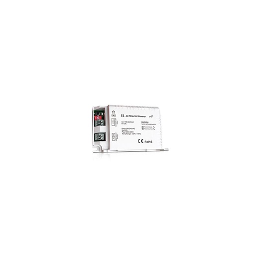 S1 AC100-240V 2A RF 2.4G Triac Dimmer Wifi Push Switch Dimming Control for LED Lamp
