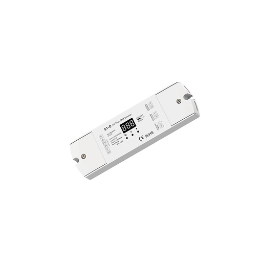 S1-D AC100-240V 1A Triac Dimmer 2 Channel with DMX512 Function for LED Lamp