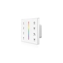 T14-1 AC85-265V RF2.4G RGBW 4 Zones Touch Panel Controller for LED Lamp