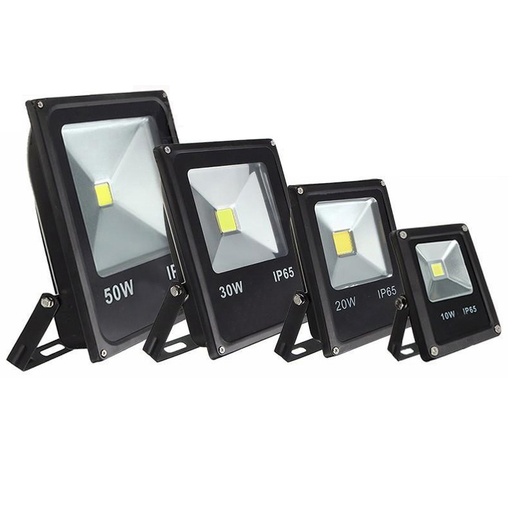 Rectangle Integrated LED Floodlight 10W 20W 30W 50W 100W Outdoor Lighting AC 85V-268V