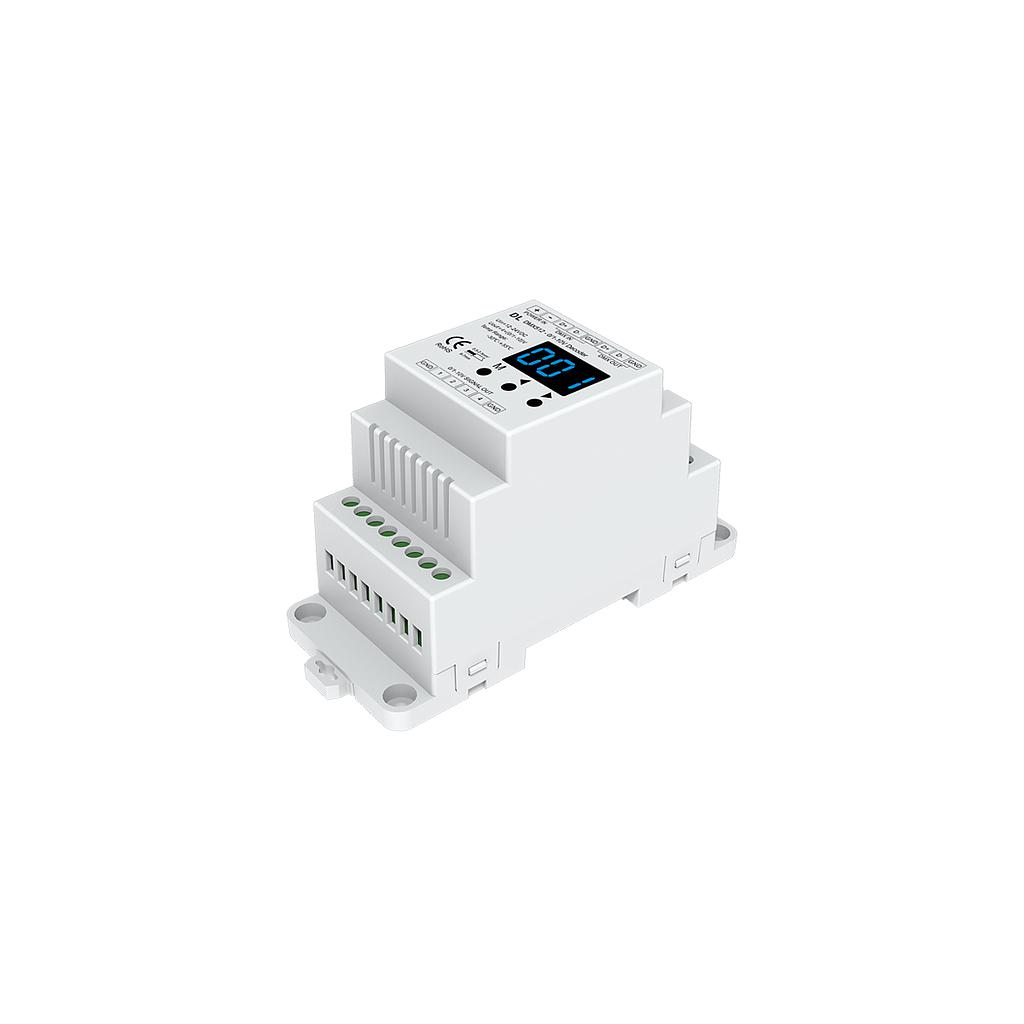 DL DC12-24V 4 Channel DMX to 0/1-10V Decoder Signal Converter | SatisLED