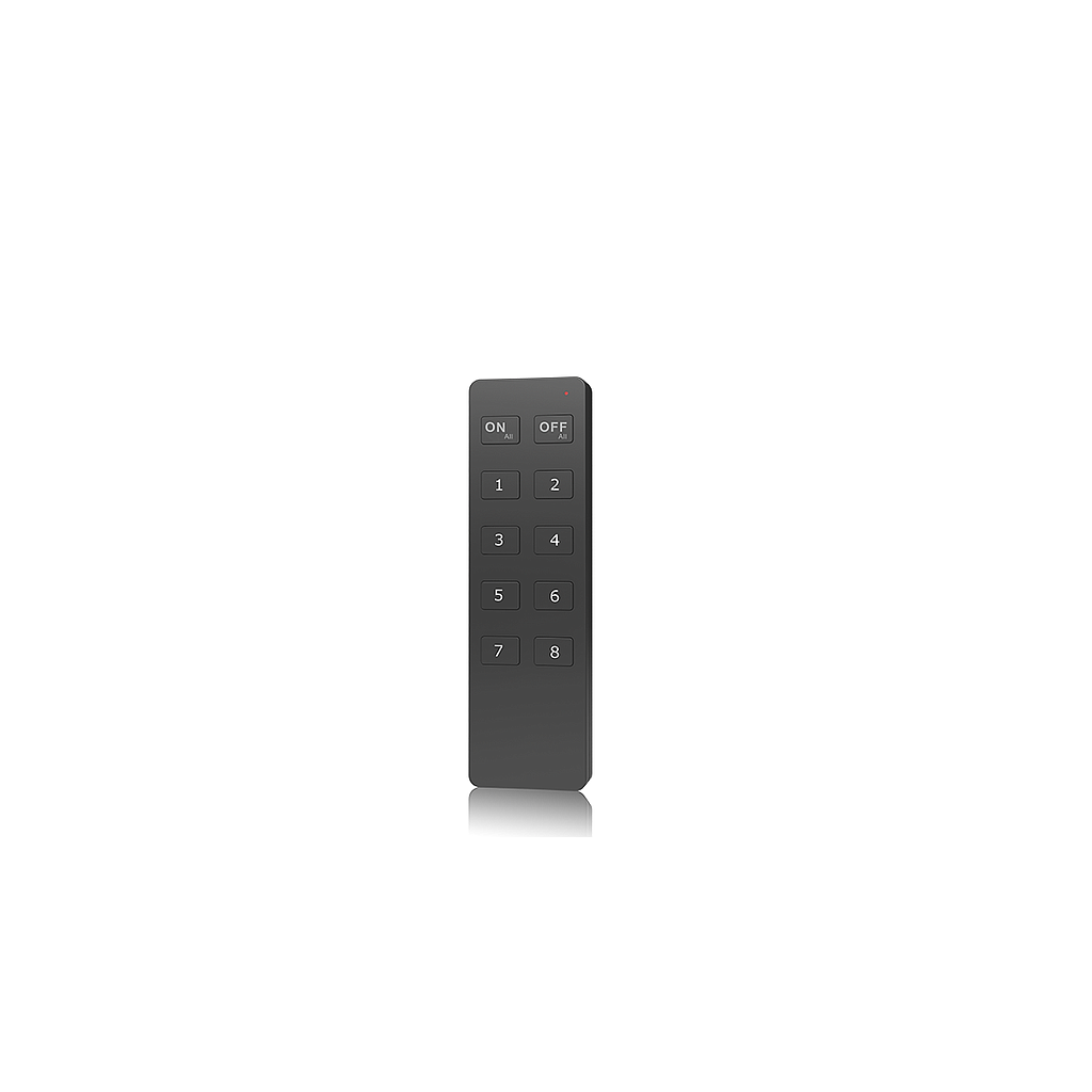 RU8 DC3V RF2.4G Single Color 8 Zones Remote Control | SatisLED