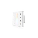 T15-1 AC85-265V 2.4G 4 Zones RGB Color Temperature Touch Panel Controller for LED Lamp