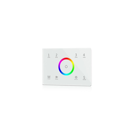 T13(IT) AC85-265V 2.4G 4 Zones RGB Touch Panel Controller for LED Lamp