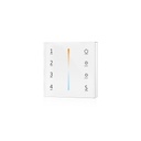 T22 DC3V 2.4G 4 Zones Dual Color Color Temperature Touch Panel Controller for LED Lamp