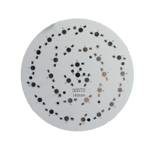 141mm 30LEDs White Y03 Special Use Circle Aluminum Base Plate