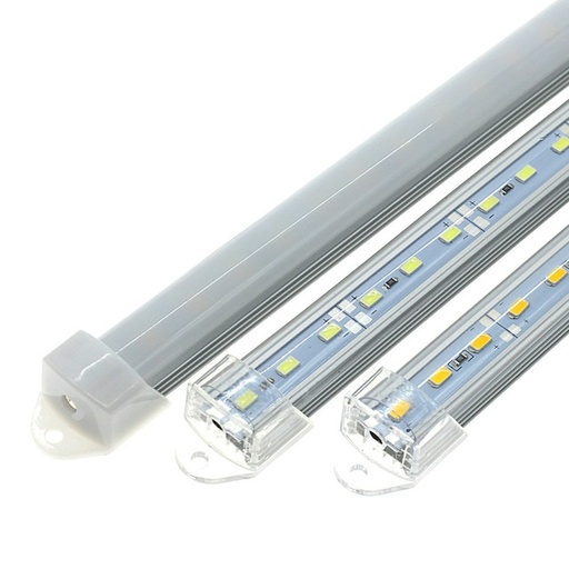 DC12V SMD 5730 Rigid LED Light Bars 100cm with U Aluminium Shell + PC Cover lot(10 pcs)