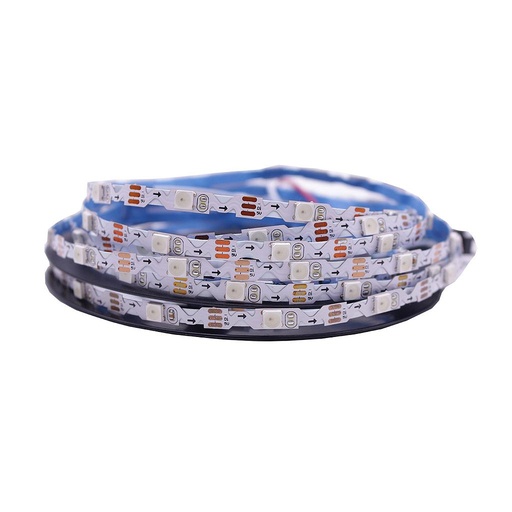 DC5V WS2812B S Shape Foldable Led Strip 30 60led/m 6mm PCB Dream Color 5050 RGB Pixels Tape Light Individually Addressable IP20