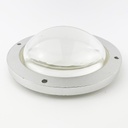 Optical Glass Plano-convex Lens for Power LED Spotlight, 90-100degree, Concave inside 100MM