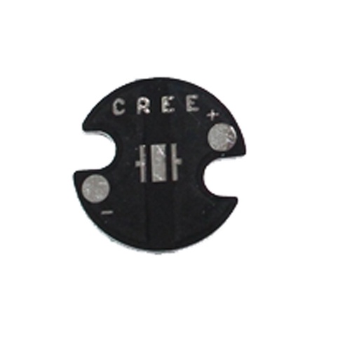 16mm CREE XPE/XPG/XTE/3535  Black Aluminum Base Plate PCB Board lot(100 pcs)