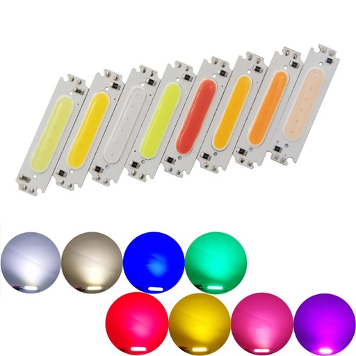 60*15mm COB LED Strip Bar Light 2.36 inch DC12V 2W