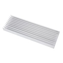 240*76*21mm Aluminum Heatsink Grille Type for 5*3W or 12*1W Power LED