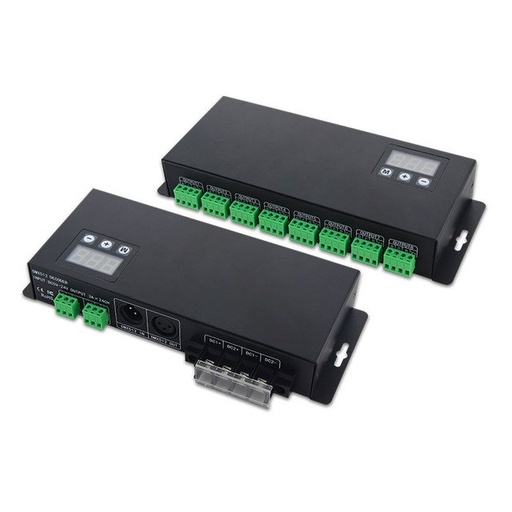 24CH Multi-Channel DMX512 Decoder for LED Lighting Show Project