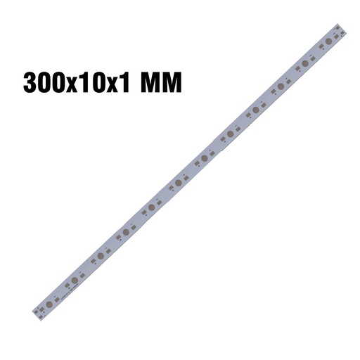 300mm 12LEDs Aluminum Base Plate Strip White PCB Board for Grow Light Tubes lot(10 pcs)